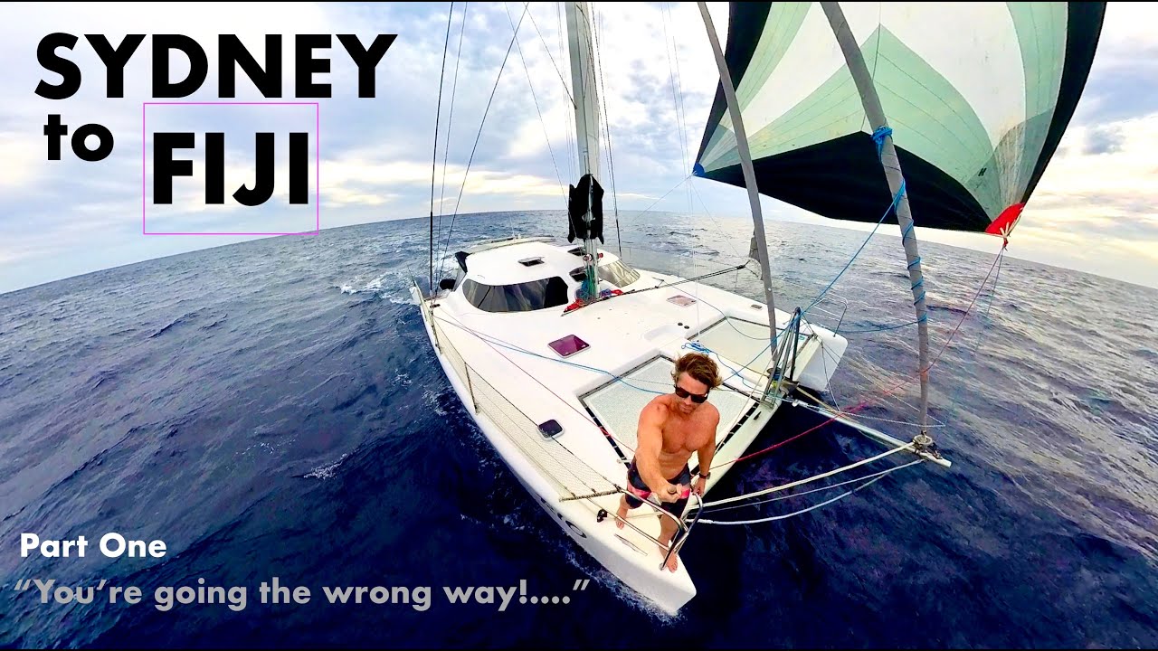 Sailing non-stop from Sydney to Fiji on our catamaran: Part One