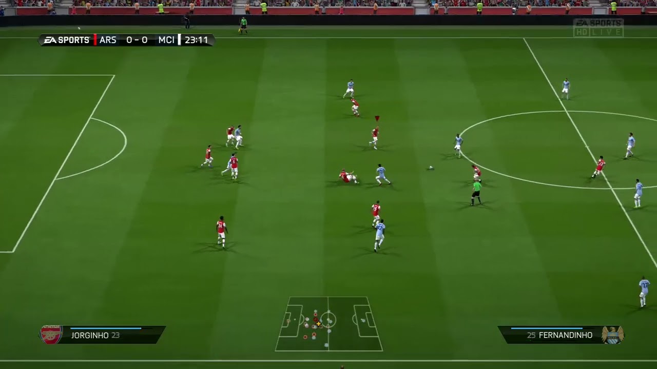 FIFA 14 - Martin Tyler & Alan Smith Predict Man City Success