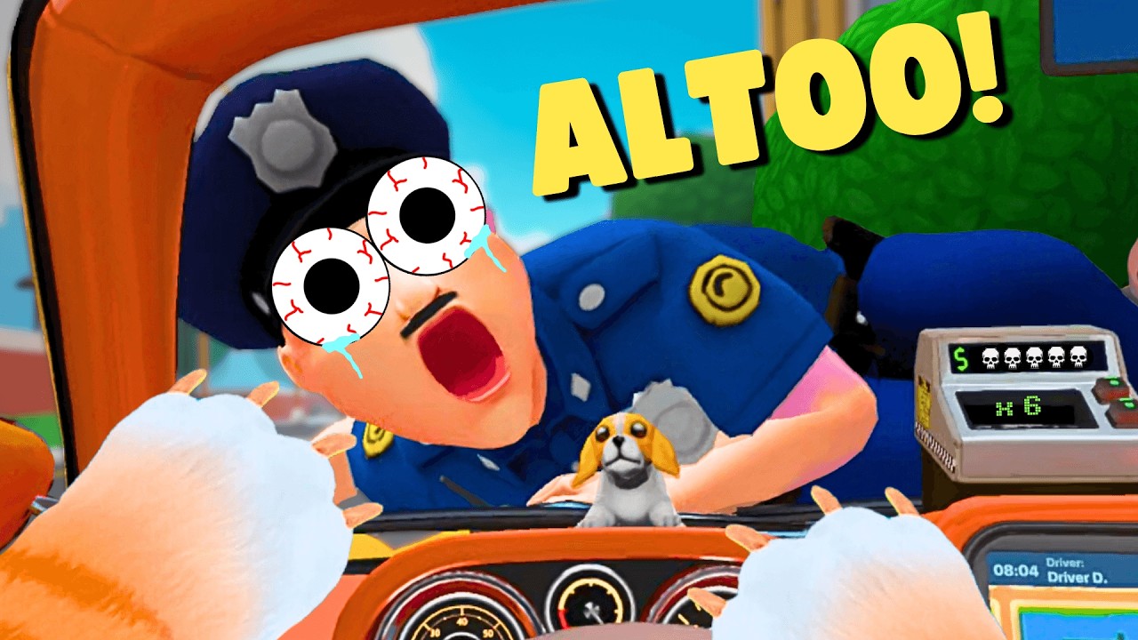ESCAPO de la Policía pero SALE MAL! - El Taxista Loco VR
