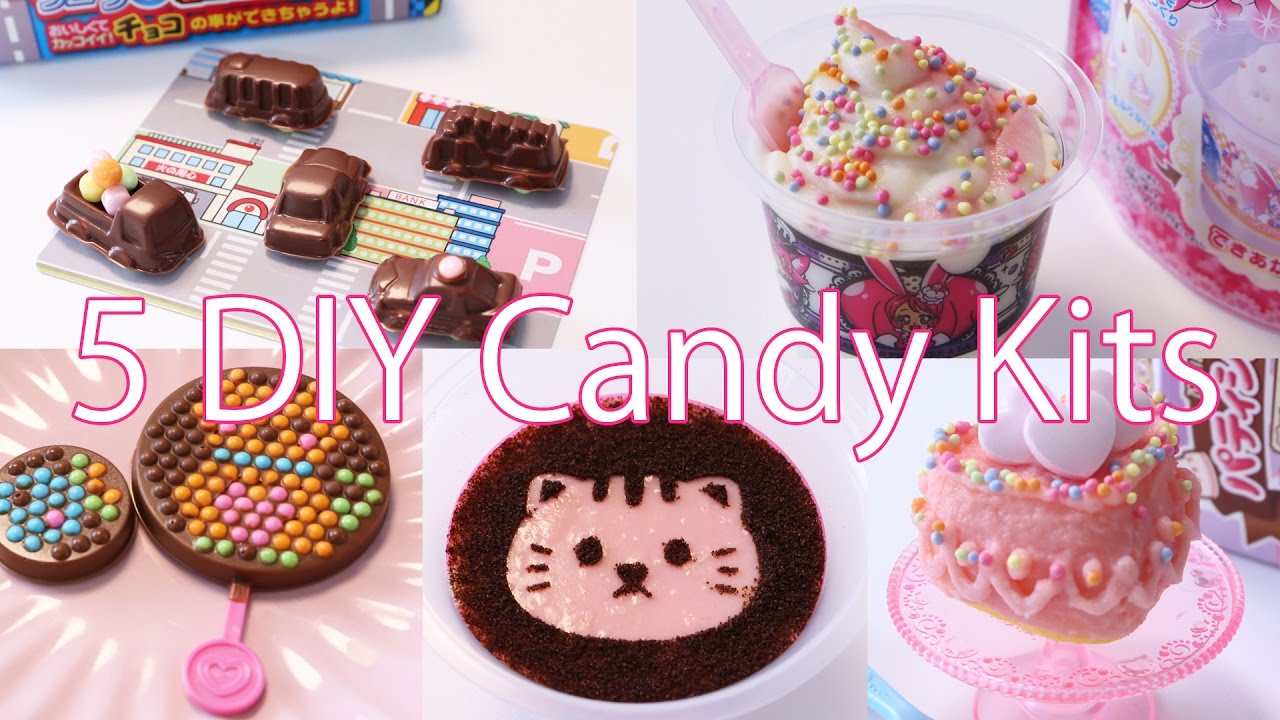 5 DIY Candy Kits Interesting Japanese DIY Candy Souvenir Popin'Cookin'