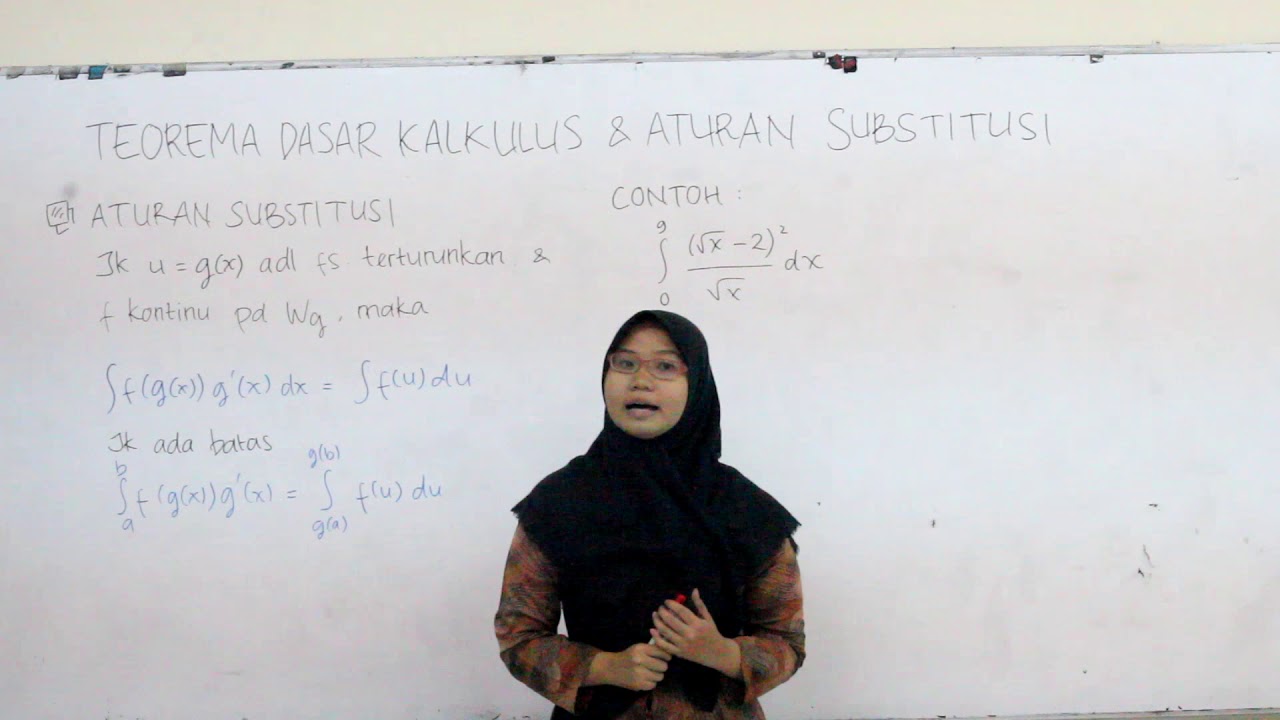 VIMATH | Teorema Dasar Kalkulus & Aturan Substitusi (PART ONE)