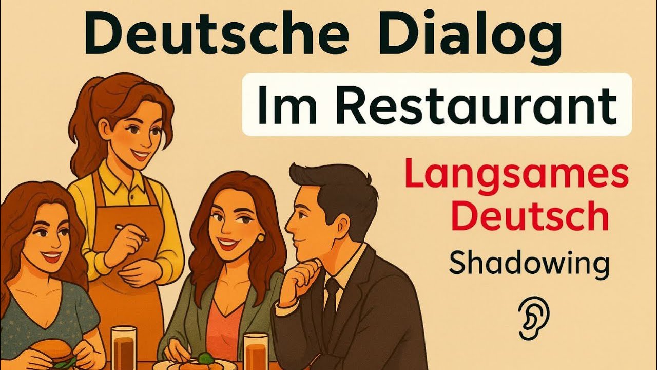 Hast du Angst, im Restaurant auf Deutsch zu bestellen? Dann schau das unbedingt! 😳🍽️  |Episode 8
