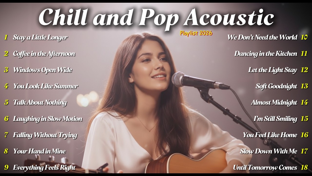 Stay a Little Longer – Soft Acoustic Love Song 🎸  Heartbreak Song 2026