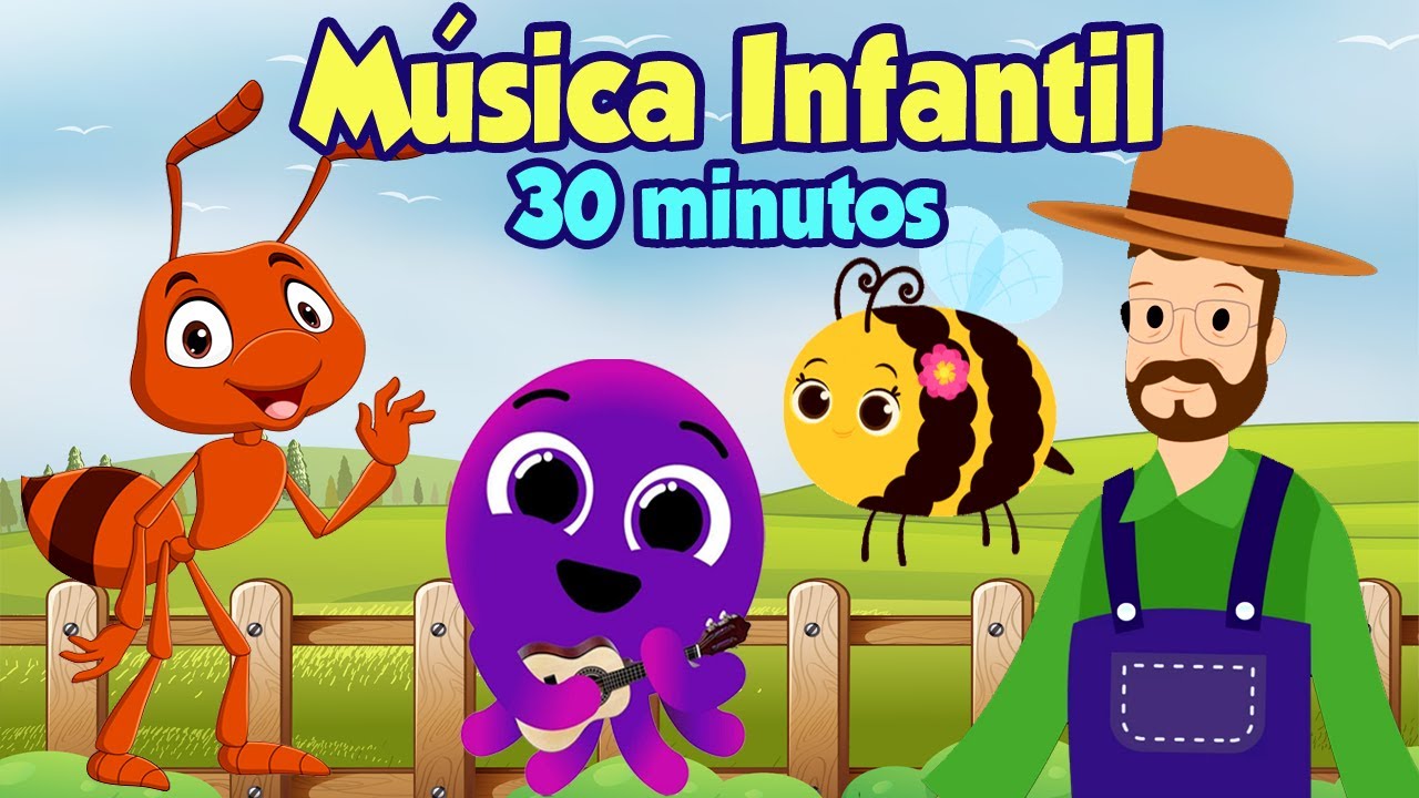 COLET&Acirc;NEA DE M&Uacute;SICAS INFANTIS - O PATINHO COLORIDO E MAIS 30 MINUTOS DE M&Uacute;SICAS