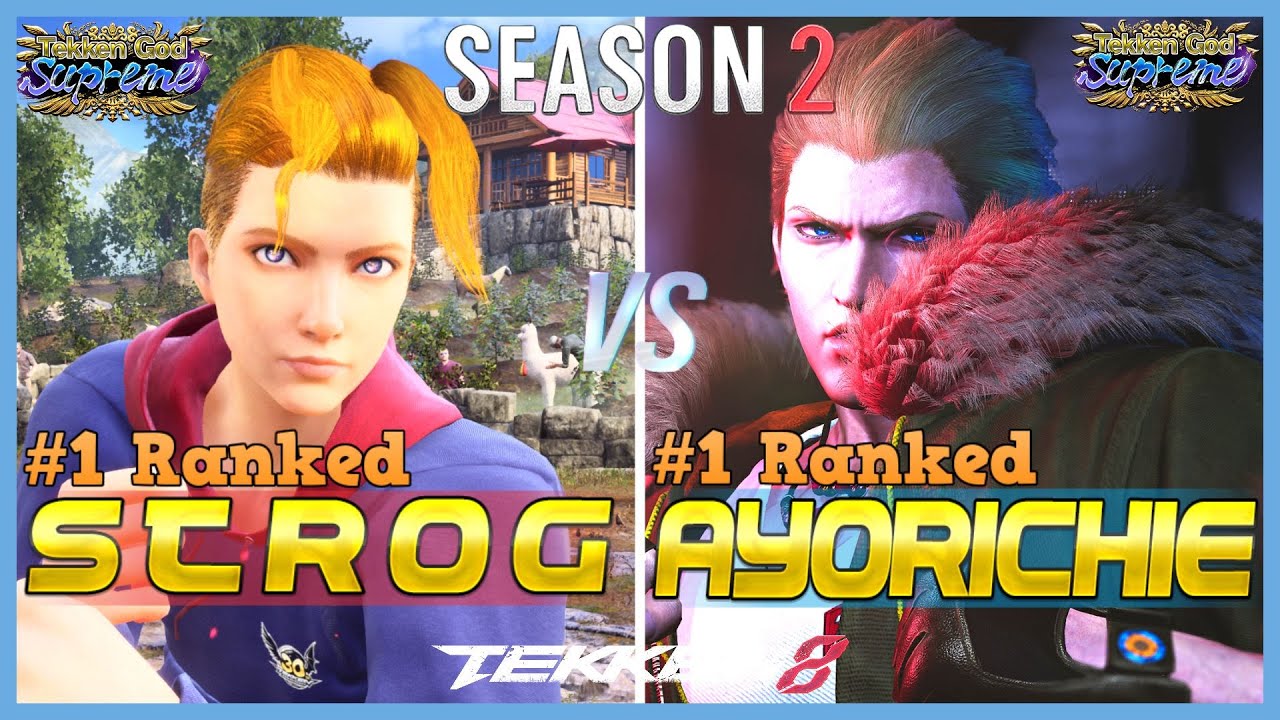 Tekken 8 Season 2 ▰ AYO RICHIE (#1 Ranked Leo) Vs STROG (#1 Ranked Steve Fox) ▰ High Level Gameplay