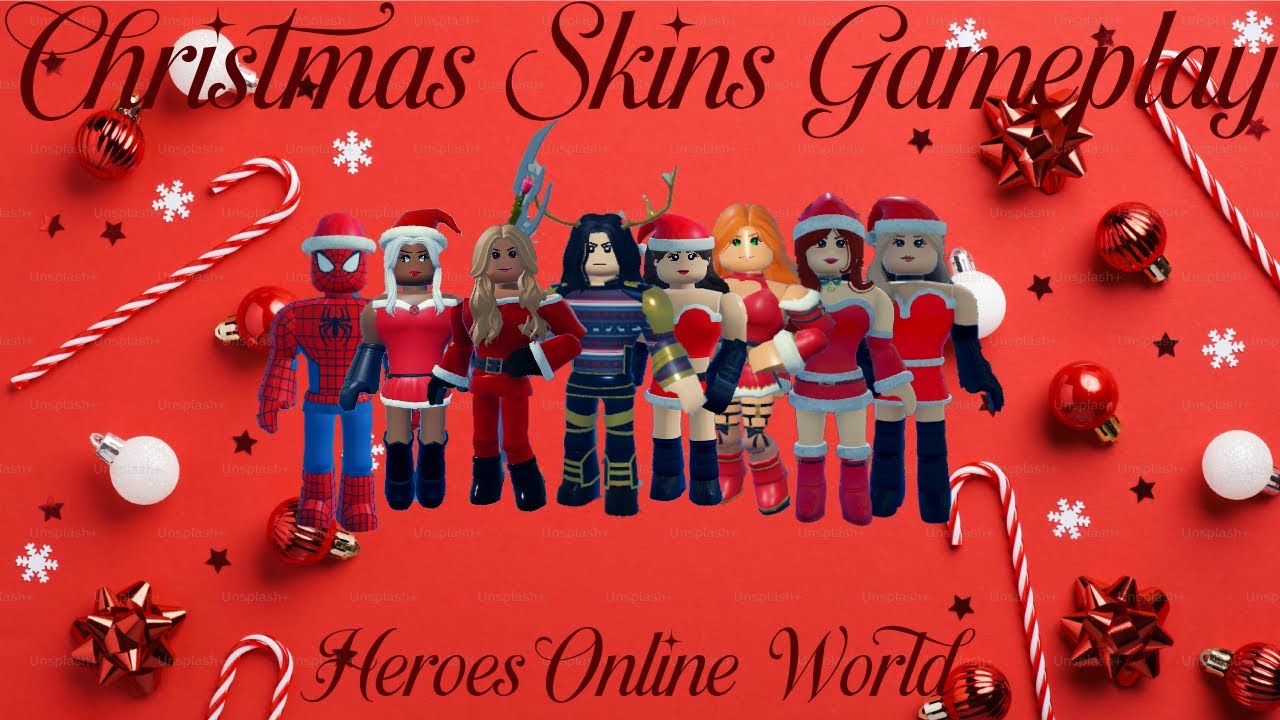 Christmas Skins Gameplay ||Heroes Online World