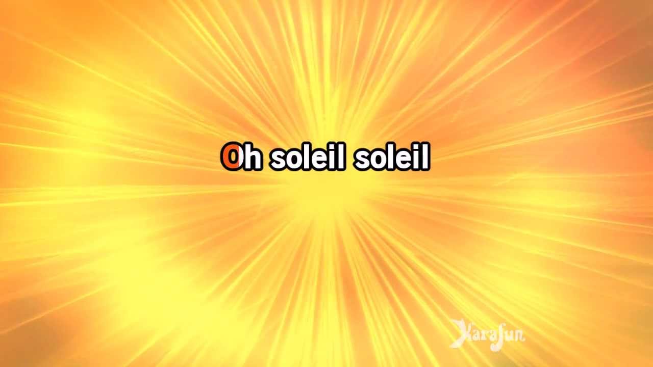Karaoké Soleil Soleil - Nana Mouskouri *
