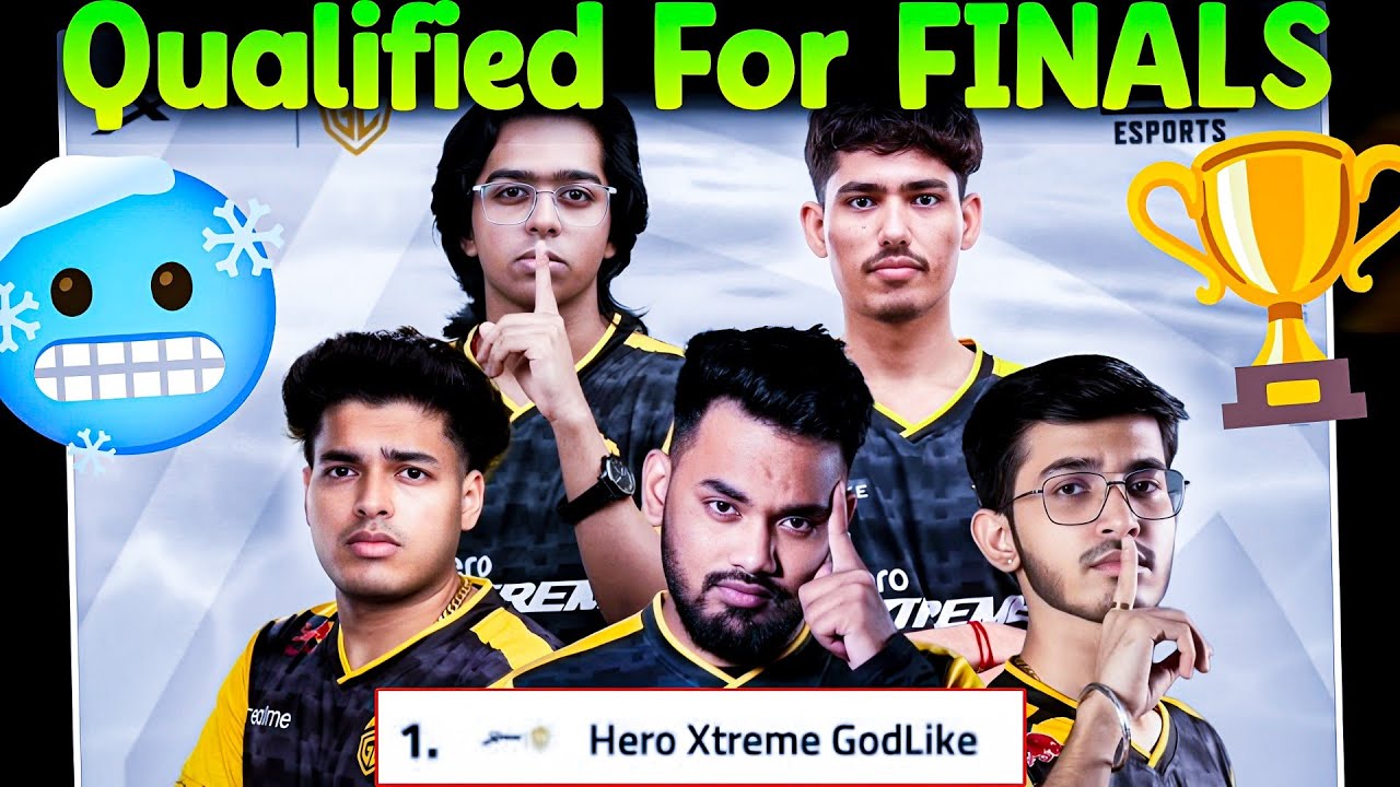 🇮🇳Godlike Qualified For FINALS🏆🔥Zero Knock Push🥵Back To Back Squad Wipe