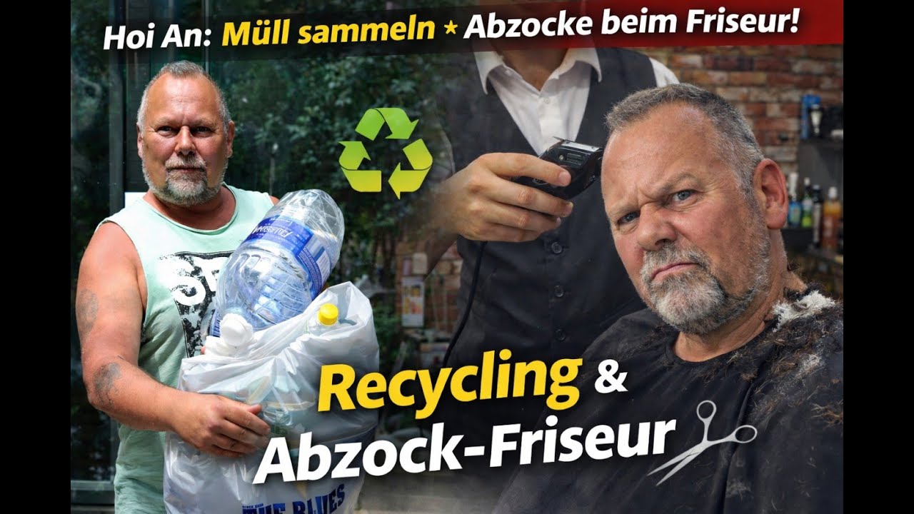 Recycling, Abzock-Friseur und plötzliche Werbung