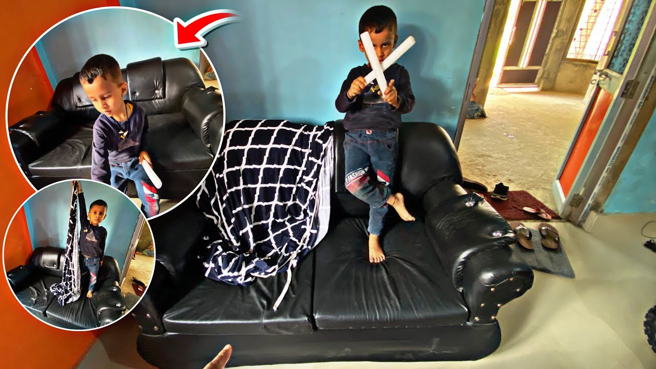 Finally Sofa Ka Cover Laga Diya 😍 | Ghar Ka Look Change!