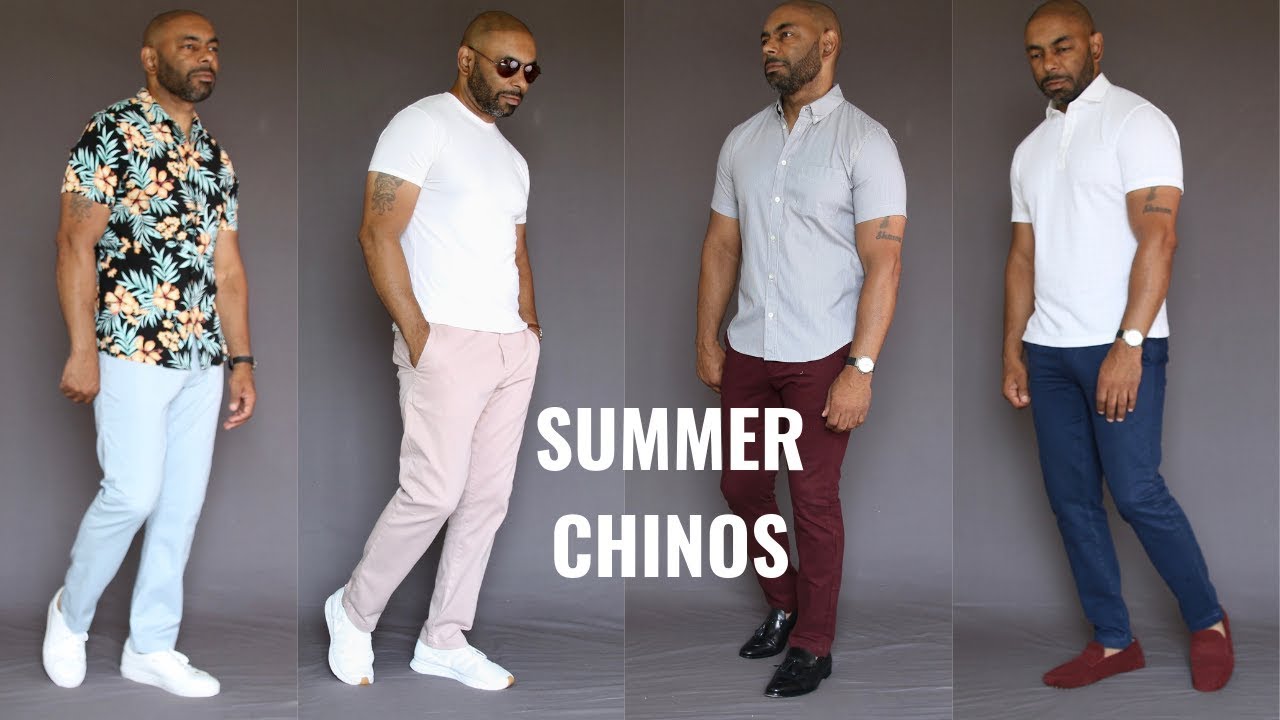 How To Wear Chinos Summer 2019/6 Summer Chino OutFits