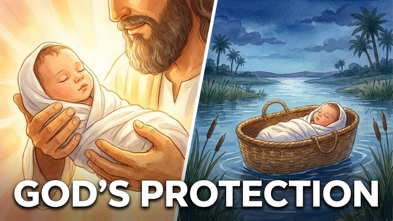 Baby Moses — God Keeps Us Safe | Bible Story & Lullaby for Little Ones | NaratuneTV