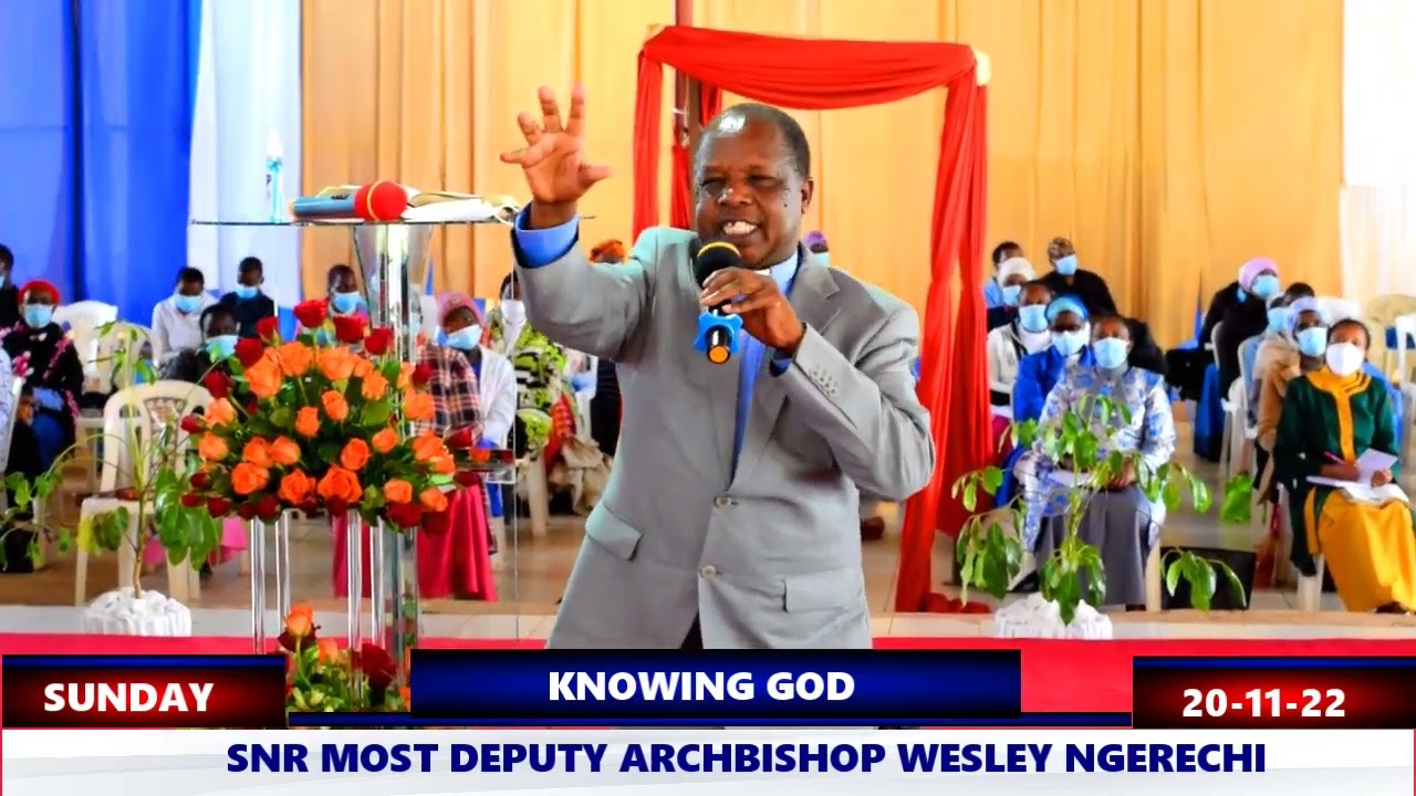 KNOWING GOD - SDAB RT REV NGERECHI