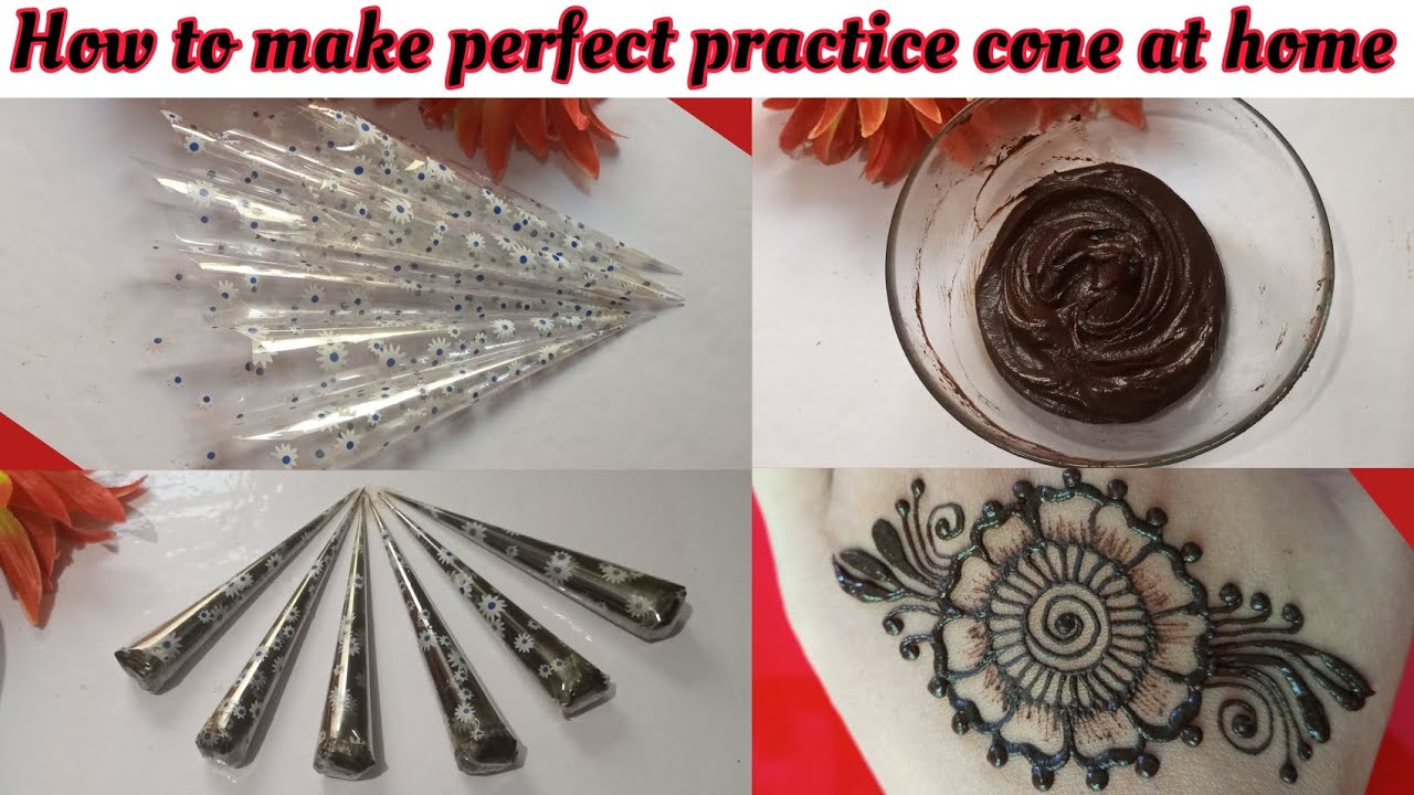 how to make perfect practice cone at home/ mehndi cone Ghar pr kaise banaen /make stainless cone