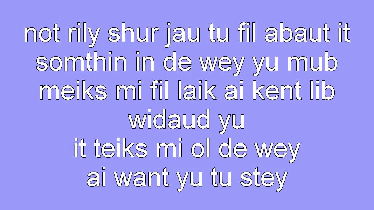 Rihanna - Stay ft. Mikky Ekko Con Pronunciacion