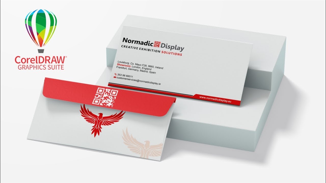 Envelope Design in CorelDraw Tutorial | How To Create Die Cut Lines, Creasing Lines, Bleed Area