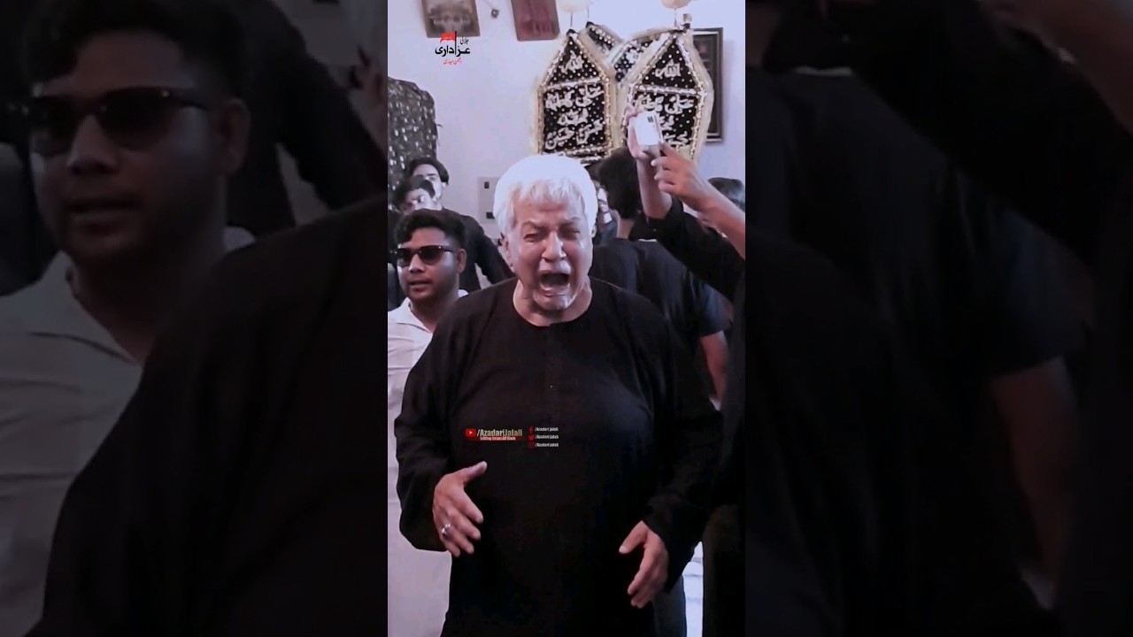 AYYAM E HUSSAIN | AZADARI JALALI |नीद होंगी आँखो में | RECITAR HAIDAR JALALVI |#shotrs