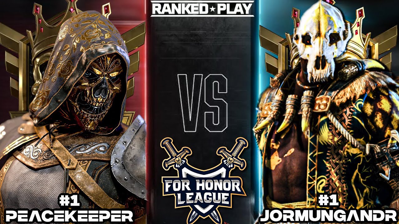 NUMBER 1 RANKED JORMUNGANDR  VS NUMBER 1 RANKED PEACEKEEPER! FOR HONOR