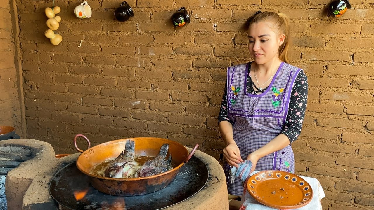 Mojarras Fritas La Cocina En El Rancho