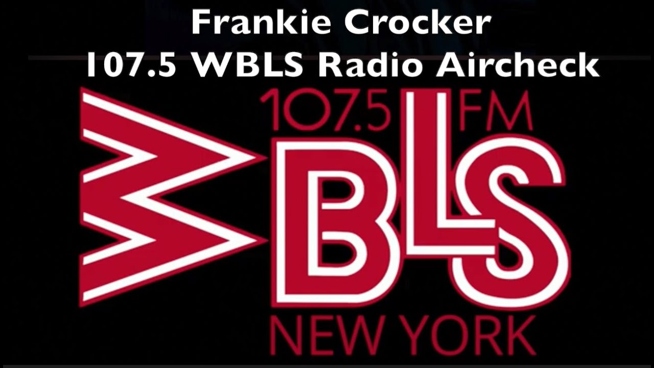 WBLS 107.5 Нью-Йорк — Фрэнки Крокер — Конец 1970-х — Монтаж радиопередачи Aircheck