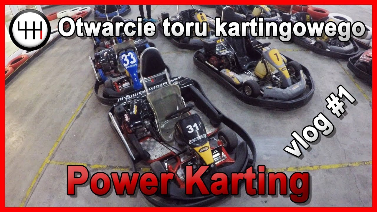 Otwarcie toru kartingowego Power Karting w Będzinie 03.11.2019