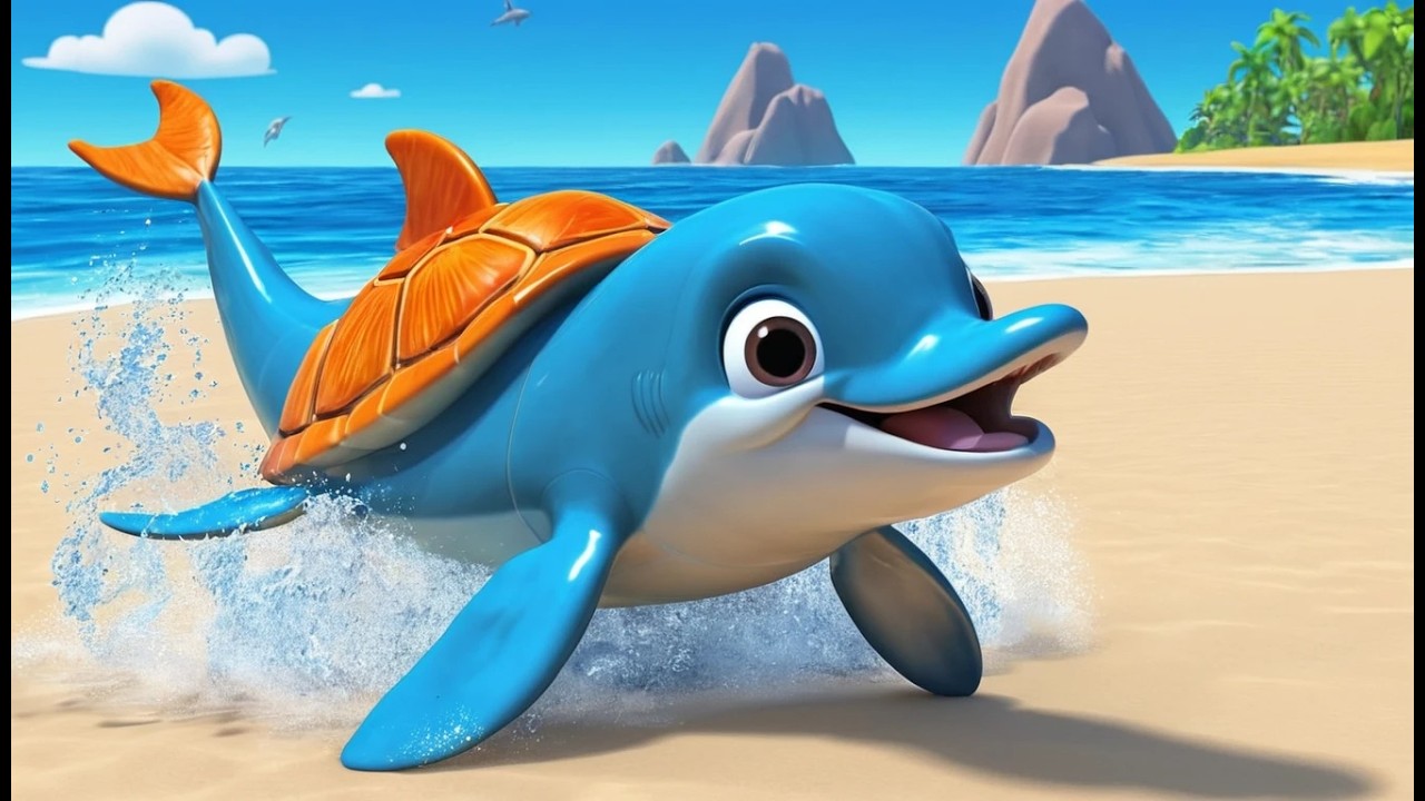 Спасатель дельфин спас черепашьи бега 🐬