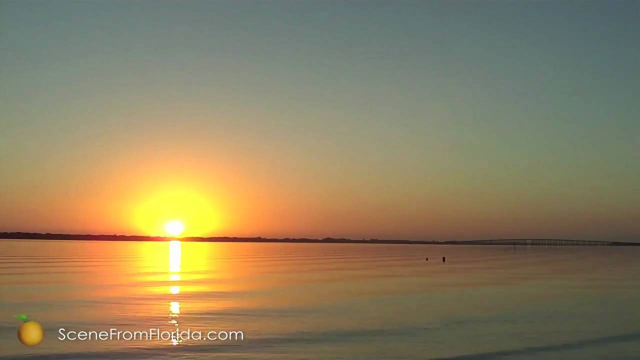 Scene from Florida HD bonus:  speedy sunrise