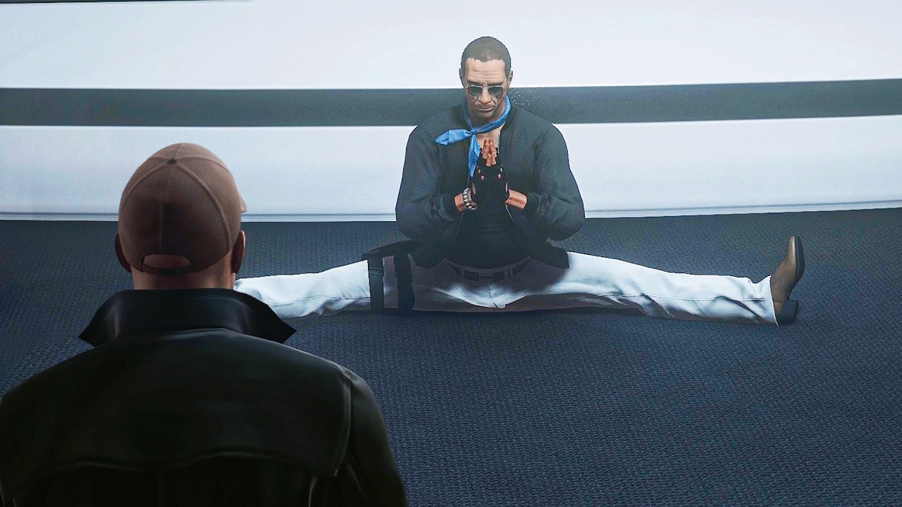 Hitman - Kill Jean Claude Van Damme Mission (The Splitter)
