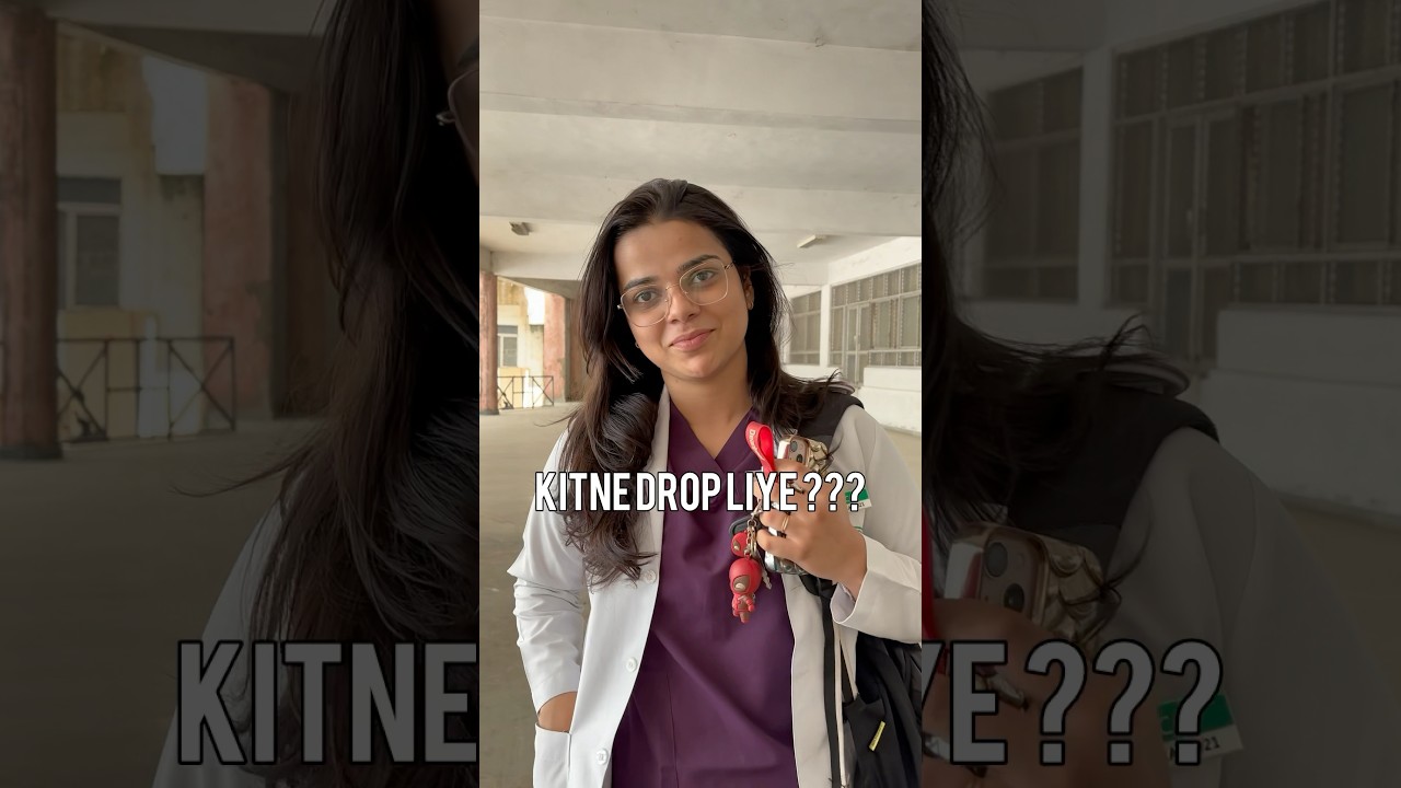 KITNE DROP LIYE???#neet#neetaspirant #neetexam #mbbs #aiims #viralshort #shortsfeed#fyp#futuredoctor