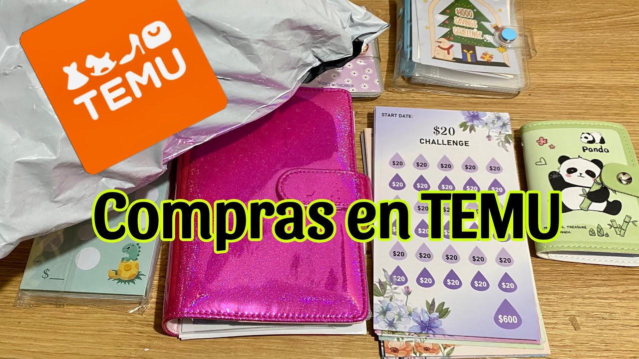 Compras en TEMU 💕 Necesitaba ESTO para mis Retos de AHORRO 😍🍀