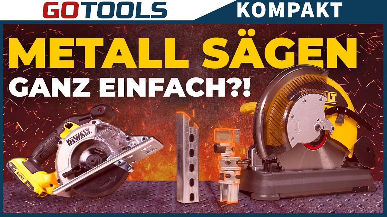 Тяжелый металл в мастерской? Циркулярные пилы по металлу DeWalt в тесте!