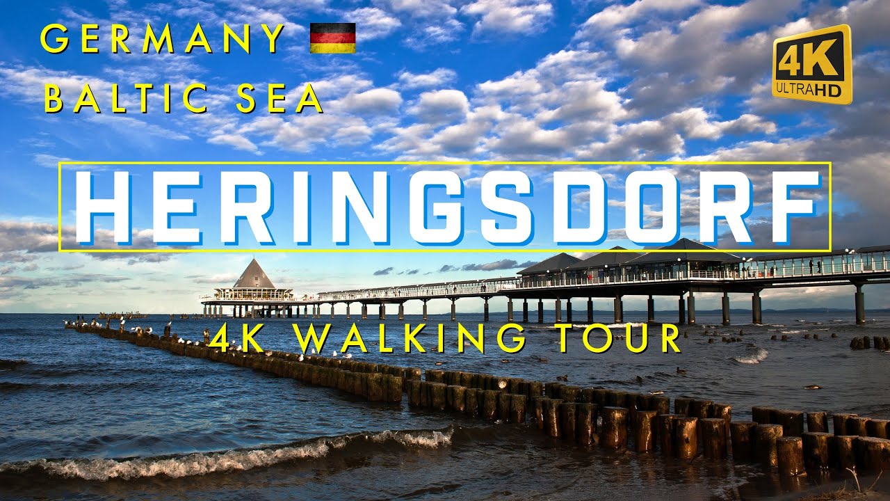Walking Tour 4k Spaziergang durch Heringsdorf auf Usedom