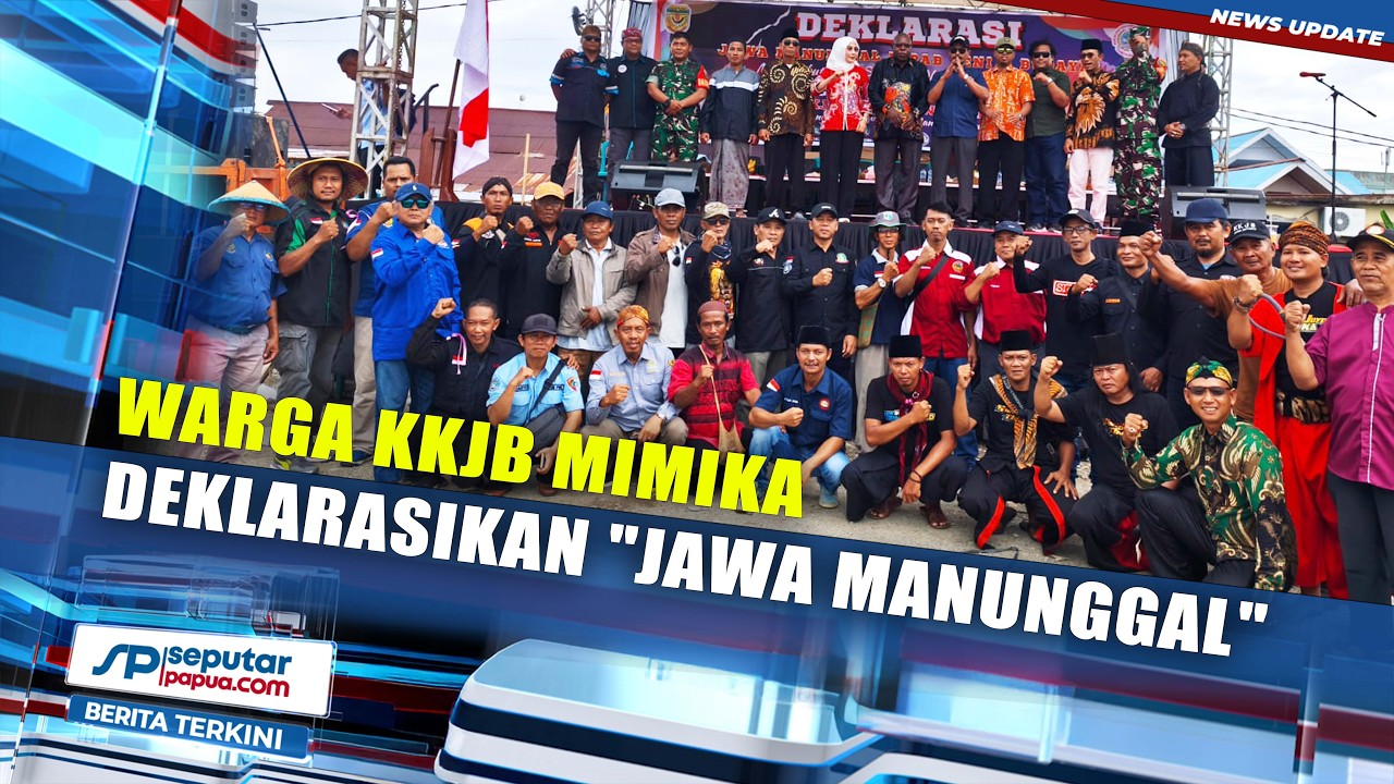 Jelang Ramadaan, Warga KKJB Mimika Deklarasikan 