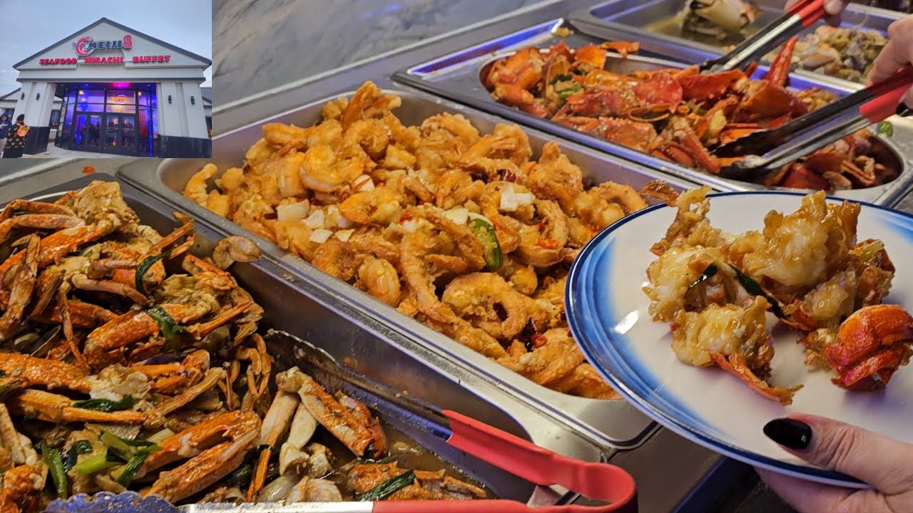 Пообедайте в ресторане Meiji Seafood Hibachi Buffet, который только что открылся в Гринфилде, шта...