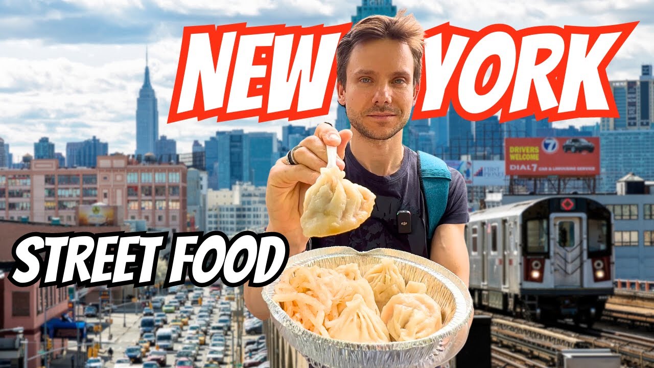 STREET FOOD TOUR en el barrio más diverso de NEW YORK!
