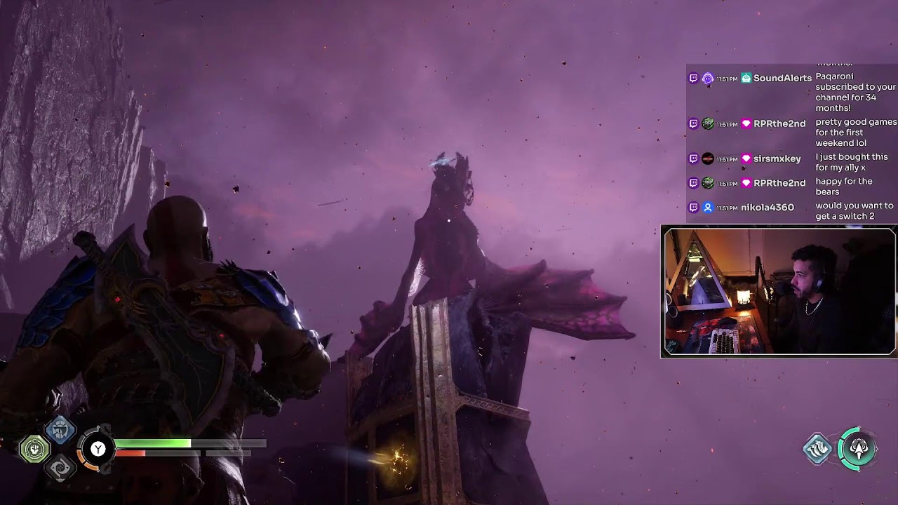 [FIRST PLAYTHROUGH] God of War RAGNOROK!!!! DAY 13 | 🔴 LIVE | !discord