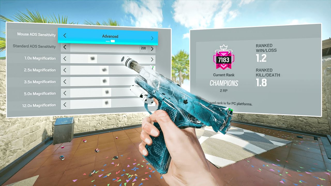 The BEST *NO RECOIL* Champ Settings For Operation Deadly Omen