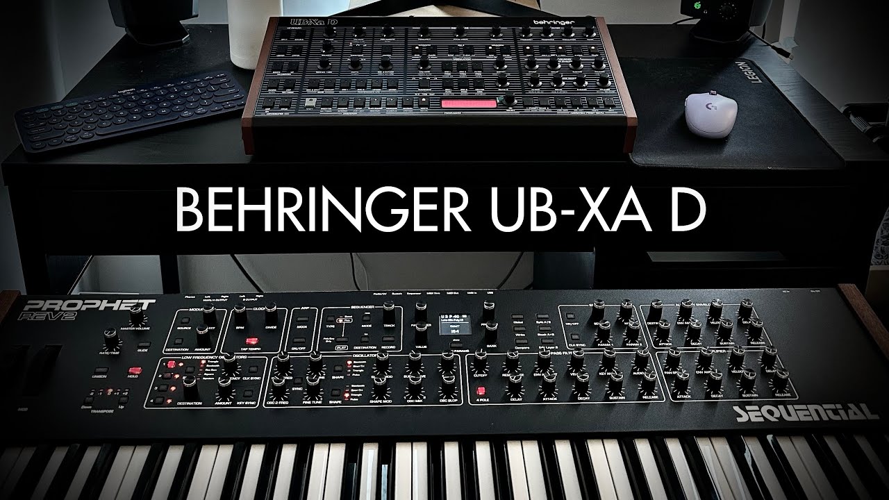 Behringer UB-Xa D｜Sound Demo & First Impression(in description)