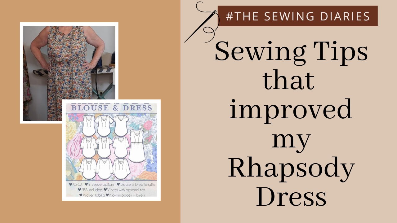 Rhapsody Dress plus Summer Woven Tank Plans