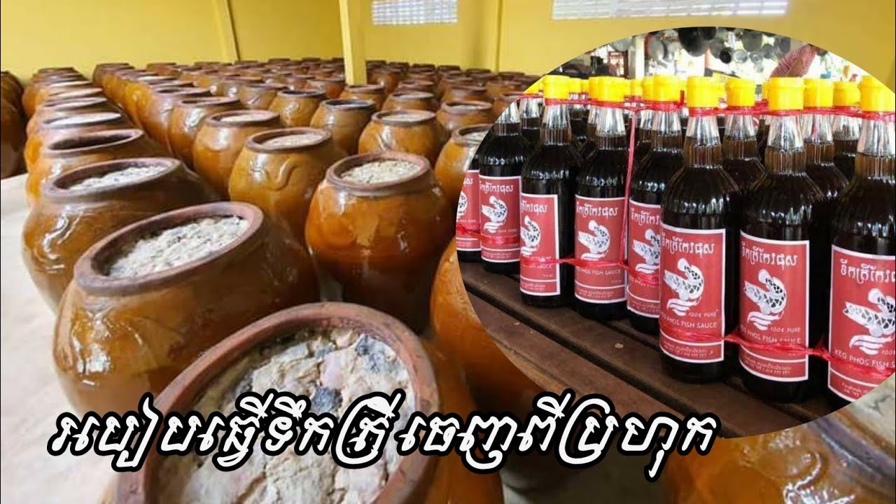 How to making Fish Sauce - របៀបធ្វើ ទឹកត្រី ចេញពីប្រហុក  រសជាតិឆ្ញាញ់ ក្លិនម៉ាឆ្ងុយ | food&health