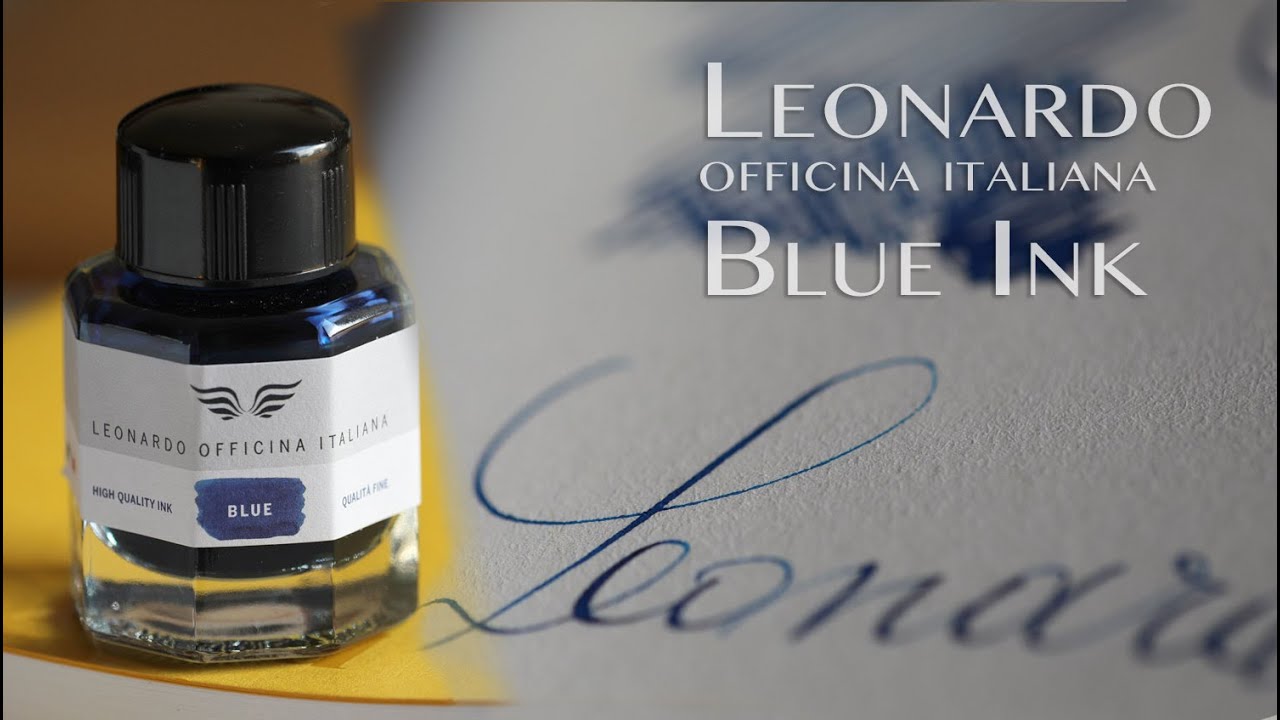 Inchiostro Leonardo Officina Italiana Blue - link test review