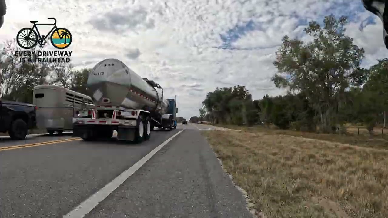 South Lake Trail to Withlacoochee Trail Along SR50, Westbound, Florida C2C