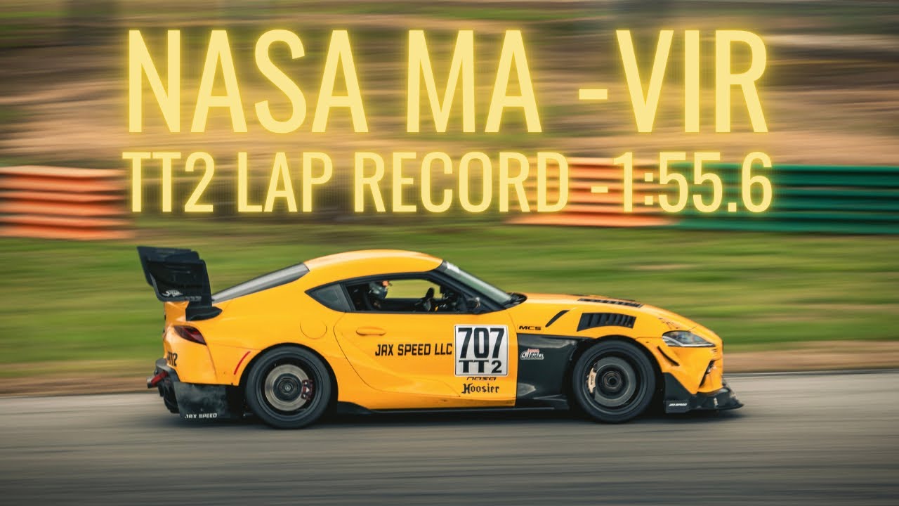 NASA Mid Atlantic - TT2 Lap Record - 1:55.6 - A90 Supra