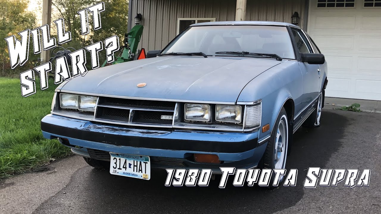 Barn Find 1980 Toyota Supra - Will it start?