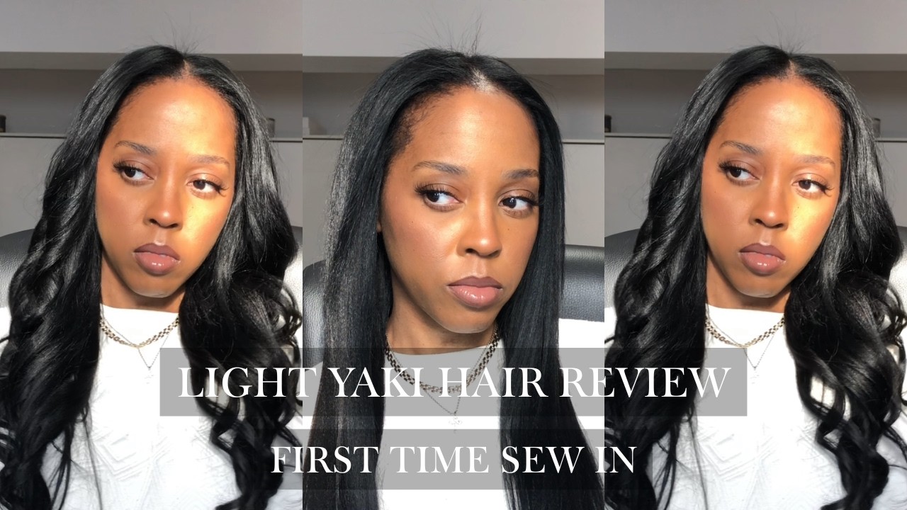 Can Light Yaki Hair REALLY Blend with 4C Hair? 🤨 WHERE IS THE LEAVE-OUT?! | Queen Weave Beauty