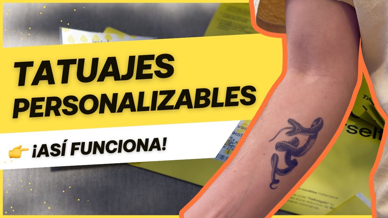 Tu tatuaje personalizado en solo unos pasos ✅ #inkster