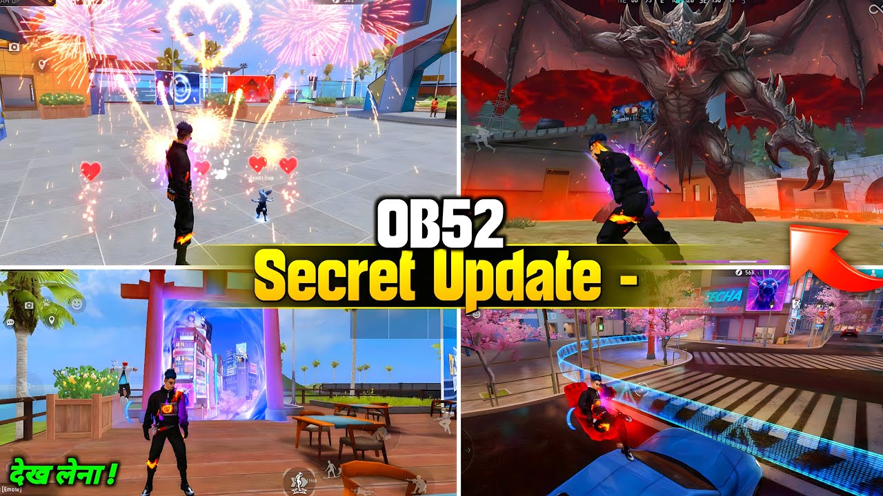 Final Update OB52 - New Secret Changes🔥 -