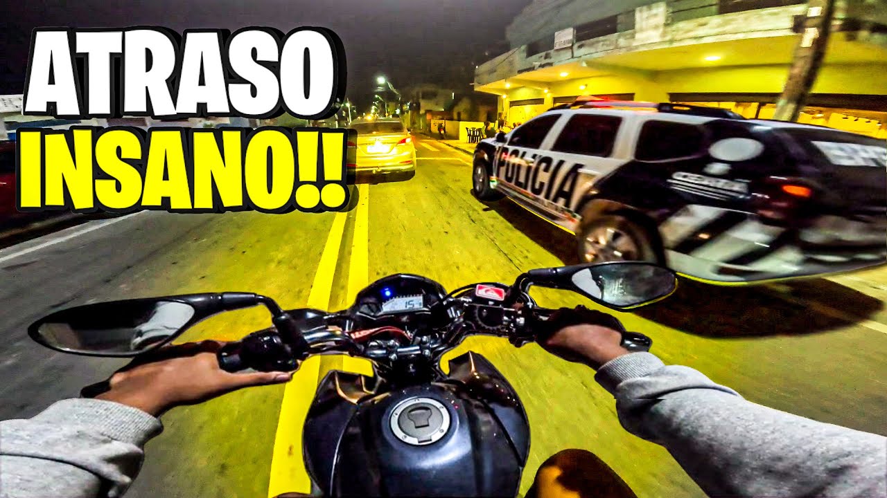 ATRASADO DE FAN 160 A NOITE (GOPRO HERO 13 BLACK A NOITE) / 4K