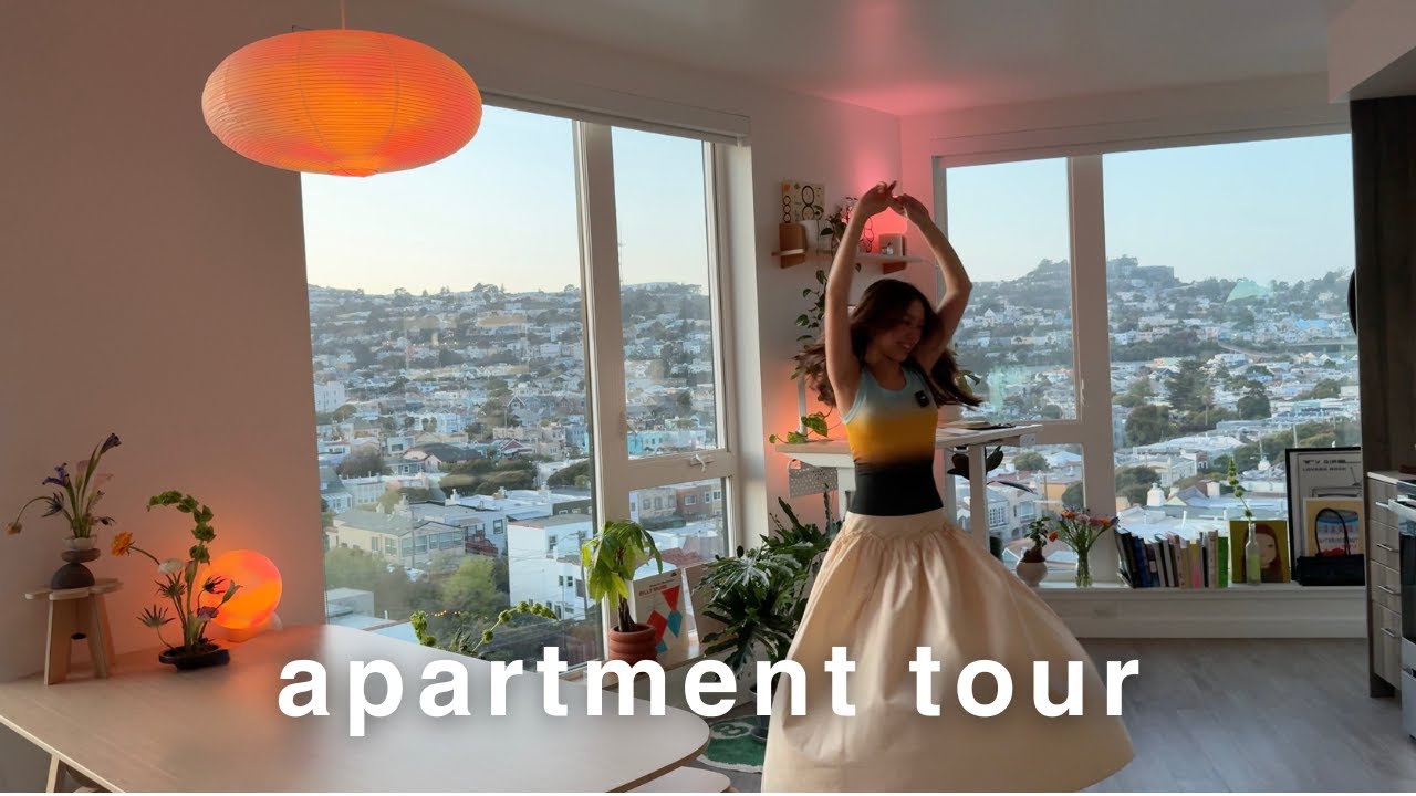 DREAMY view apartment tour ♡ san francisco | warm & cozy