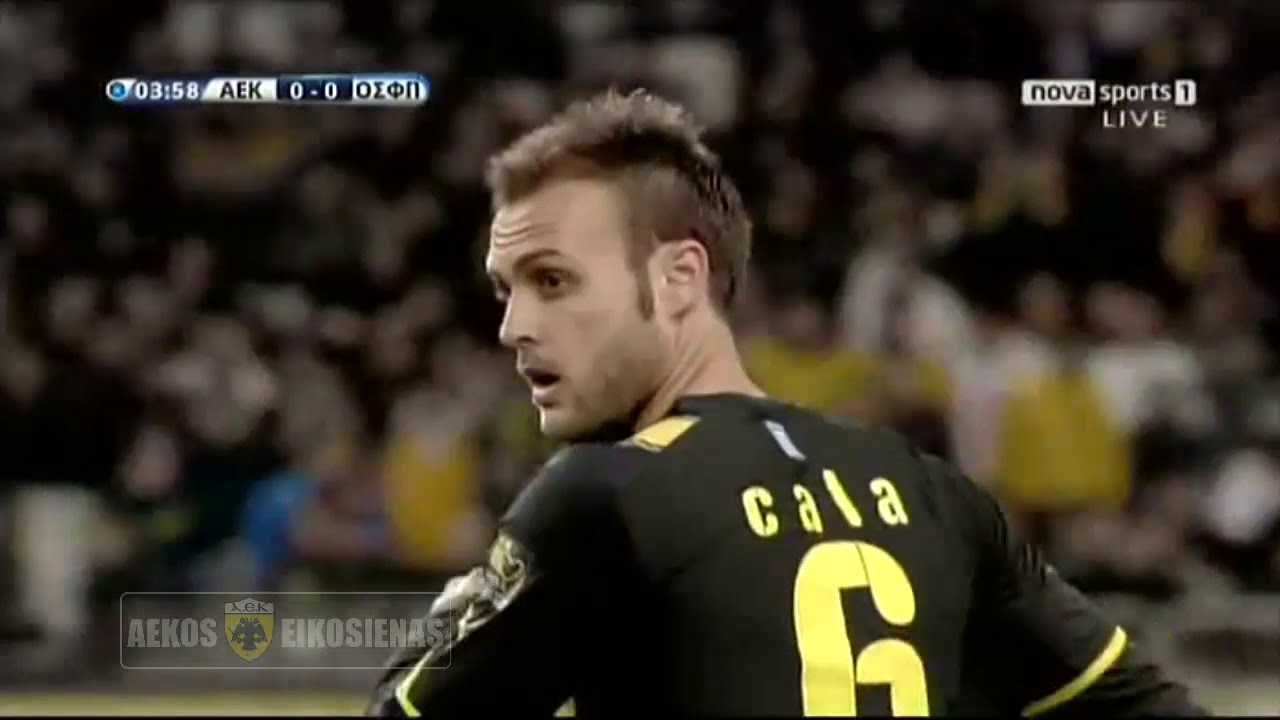ΑΕΚ-Ολυμπιακός 1-1 FULL GAME 6η Άγ. 15-10-2011